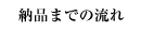 納品までの流れ